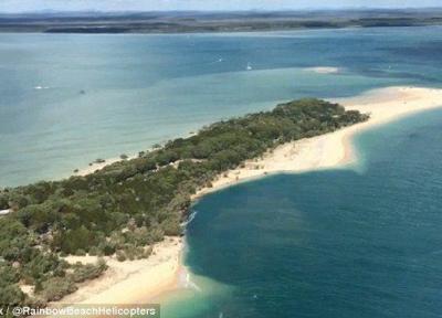 وحشت مردم استرالیا از فرو ریختن ساحل کوئینزلند