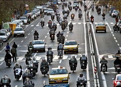 تردد موتورسیکلت ها درمحدوده بازار تهران ممنوع؛ هزینه سالانه سوخت موتورسیکت