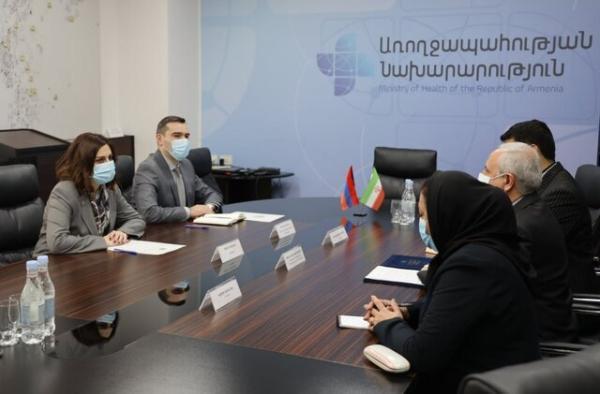 تور ارمنستان: رایزنی سفیر کشورمان با وزیر بهداشت ارمنستان