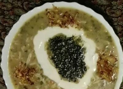 طرز تهیه آش رشته مجلسی و جاافتاده؛ رازهای سبزی آش و لعاب عالی